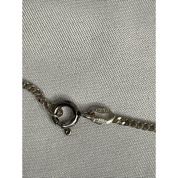 RARE JAMES AVERY STERLING SILVER HAMMERED ANKH & CHAIN BAG & BOX - Picture 5 of 9